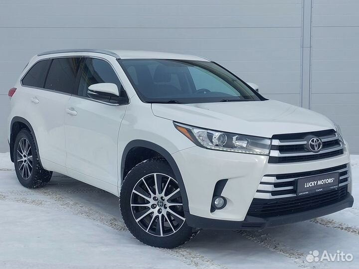 Toyota Highlander 3.5 AT, 2018, 151 186 км