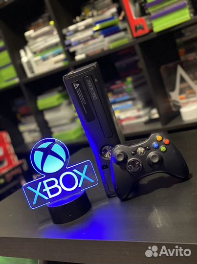Xbox 360S 500гб 100 игр