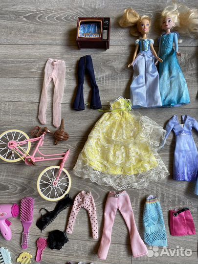 Куклы принцессы Дисней пакетом + аксессуары