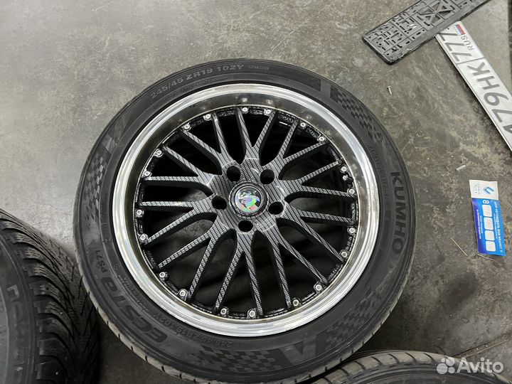 Колеса bmw r19 разноширокие