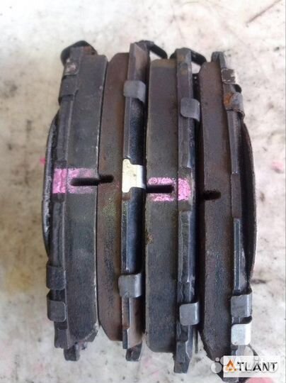 Тормозные колодки передний toyota prius