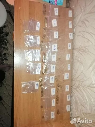 Монеты СССР 1 копейка и 2 копейки