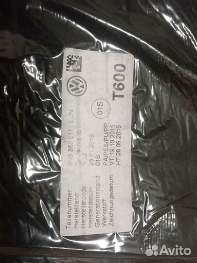 Коврики ворсовые Tiguan