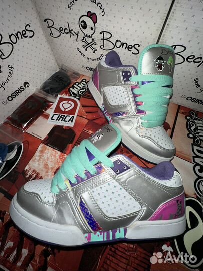 Osiris NYC 83 Low Becky Bones 2010 adio,dvs,globe