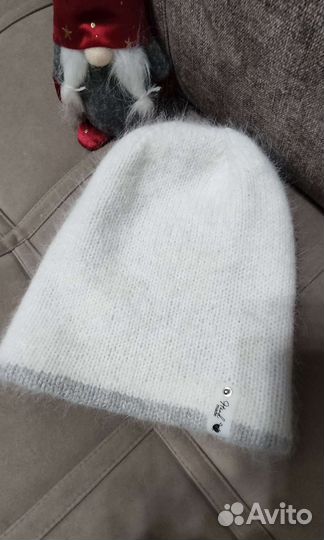 Шапочка бини из пуха норки