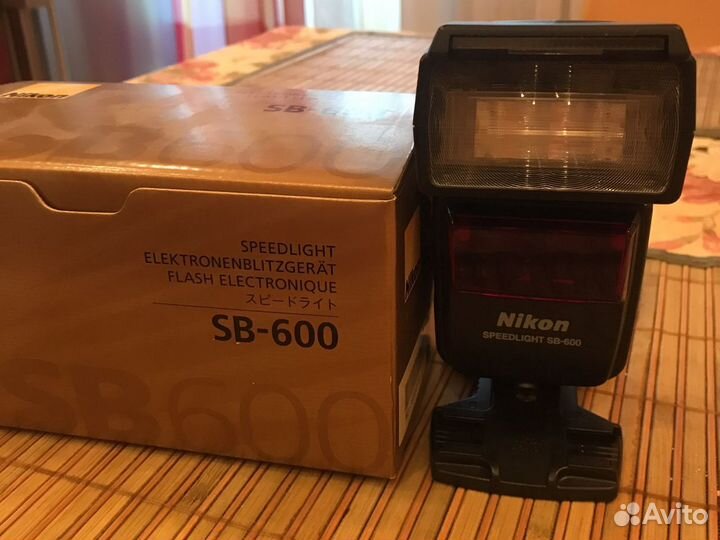 Фотовспышка nikon sb-600