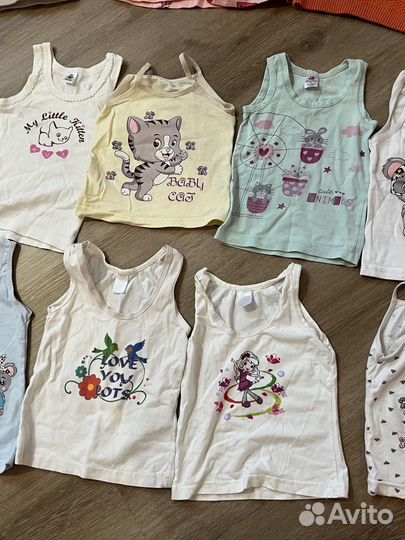 Одежда для девочки пакетом 74