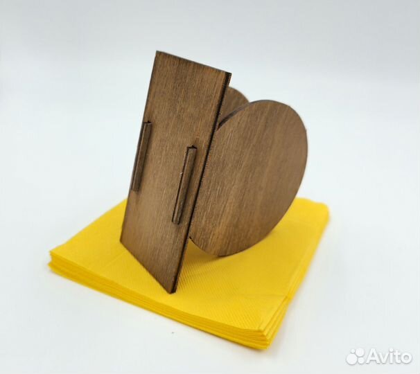 Салфетница деревянная