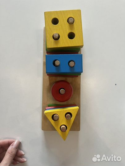 Развивающие деревянные игрушки