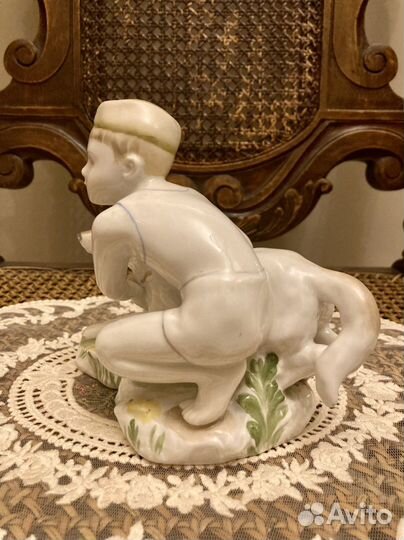 Статуэтка Юный пограничник лфз люкс