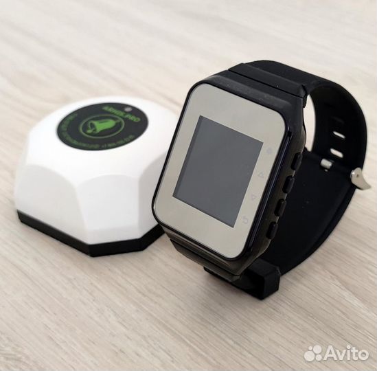 Беспроводная система/кнопка вызова официанта часы