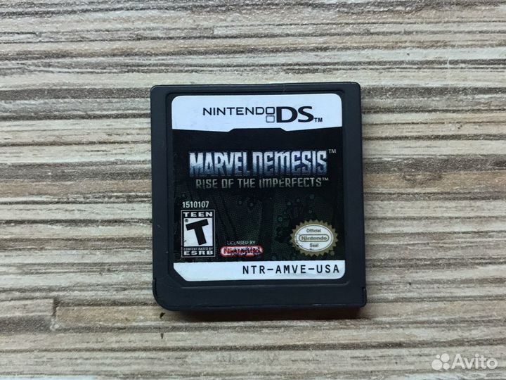 Nintendo ds Madagascar & Marvel nemesis