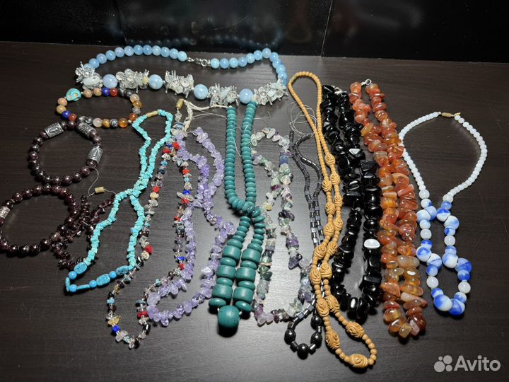 Бусы винтажные