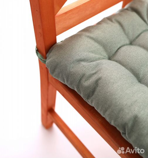 Подушка для стула 40*40 см рогожка