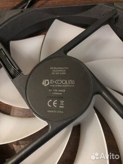 Вентилятор ID-cooling XF-120 120мм xf-120-argb-k