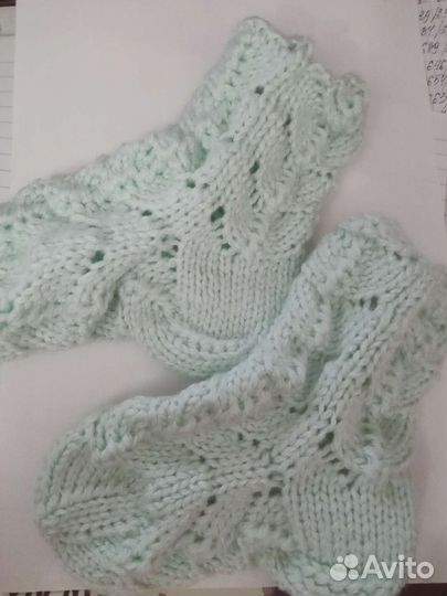 Носки детские ажурные