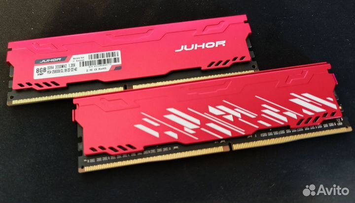 Оперативная память Juhor ddr4 3200Mhz 8Gb