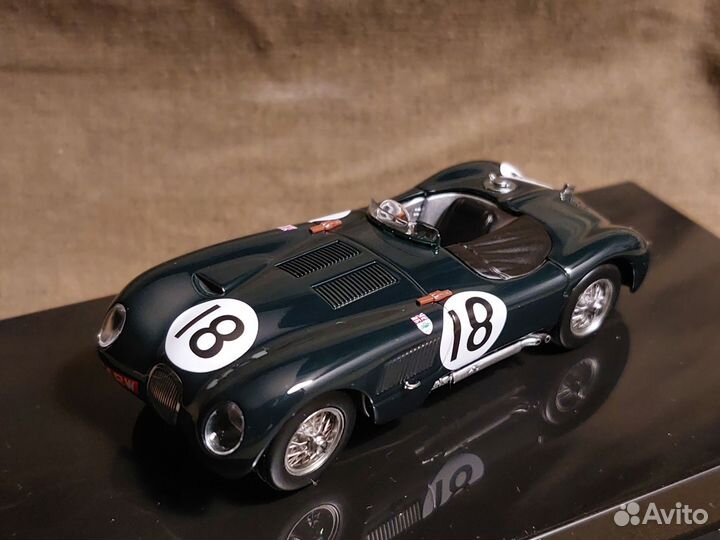 Модель Jaguar C-Type Le Mans Winner, Autoart