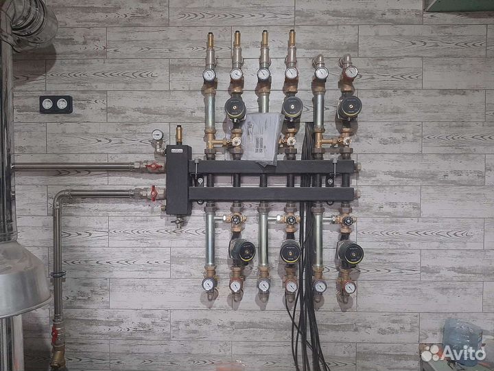 Монтаж систем отопления, водоснабжения,канализации