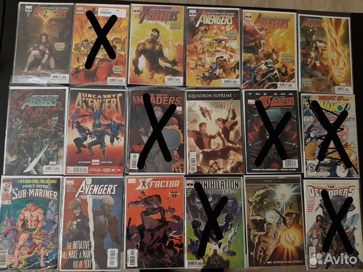 Комиксы Marvel DC Синглы на английском Марвел диси