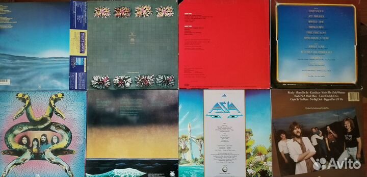 Виниловые пластинки рок исполнителей. Оригиналы