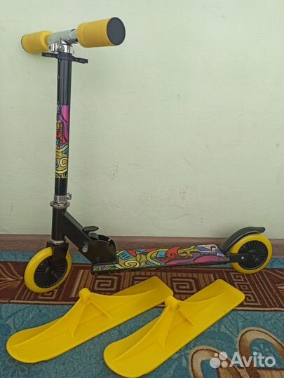 Самокат снегокат