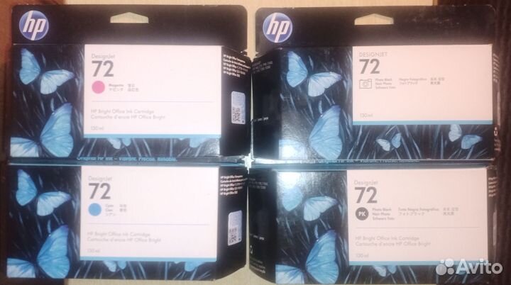 Картридж hp 72 для плоттера t790