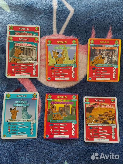 Карточки Скуби-Ду
