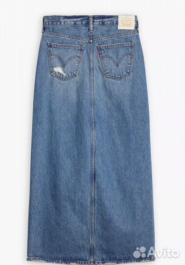 Джинсовая юбка levis