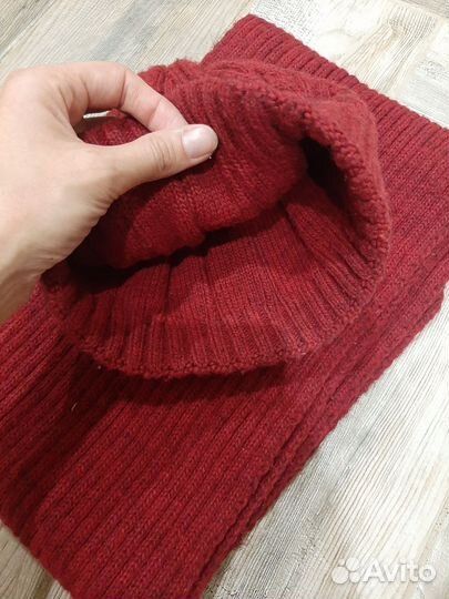 Комплект шапка и шарф женский