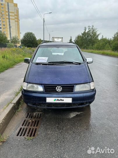 Volkswagen Sharan 2.0 МТ, 1996, 250 000 км