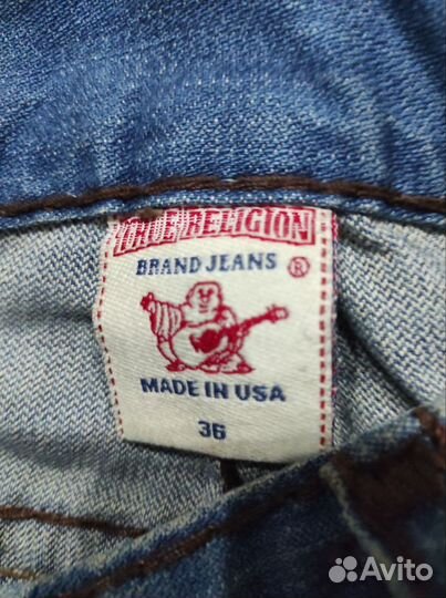 Джинсы true religion широкие