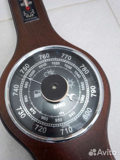 Домашняя настенная механическая метеостанция