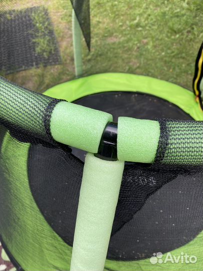 Детский батут с сеткой