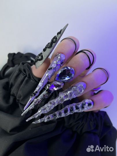 Наращивание маникюр