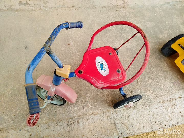 Трехколесный велосипед СССР