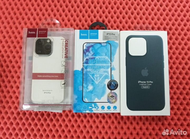 Набор для защиты iPhone 15 Pro