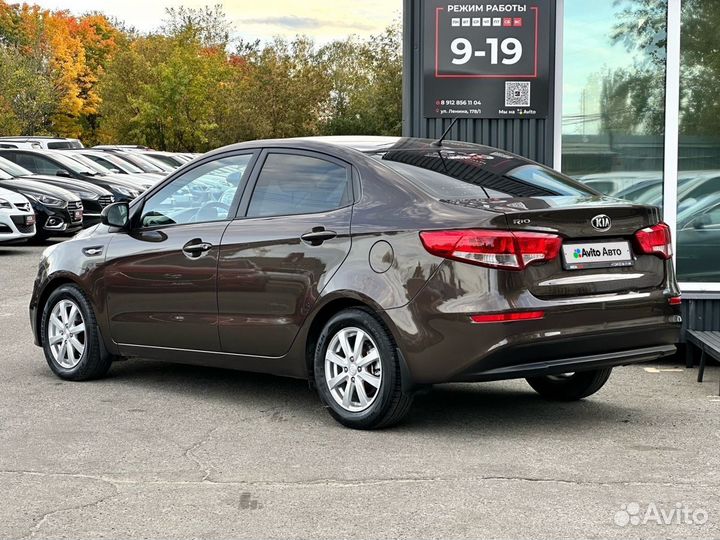 Kia Rio 1.4 AT, 2015, 131 650 км