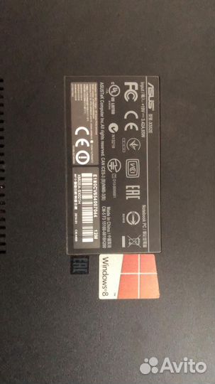 Ноутбук asus x552e на запчасти