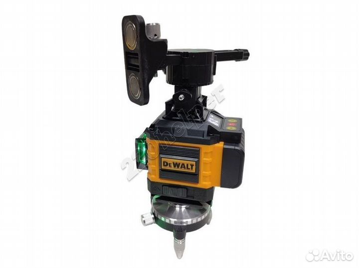 Лазерный уровень DeWalt 4D 2в1 с треногой