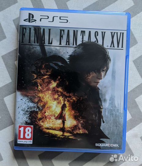 Диск Final Fantasy XVI 16 PS5 на диске