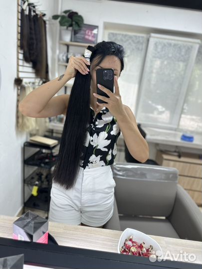 Волосы натуральные 60 см