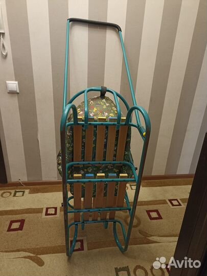 Санки двухместные