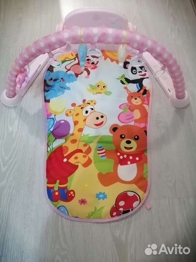 Развивающий коврик с пианино