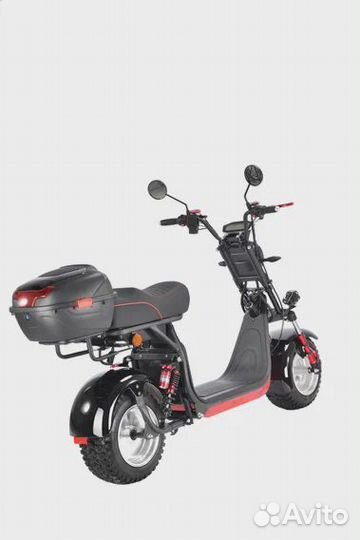 Электроскутер White Siberia PRO 2500W Black 2023