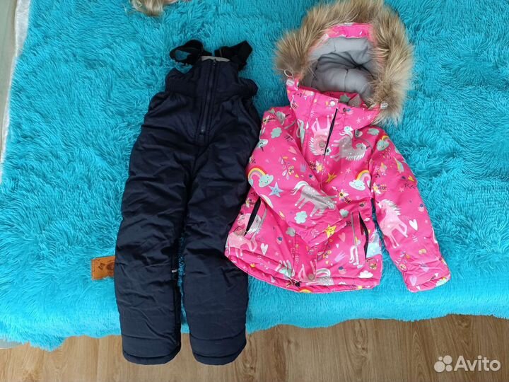 Зимний костюм для девочки
