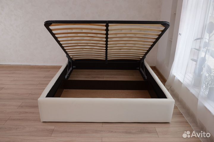 Кровать с подъемным механизмом 160х200 велюр