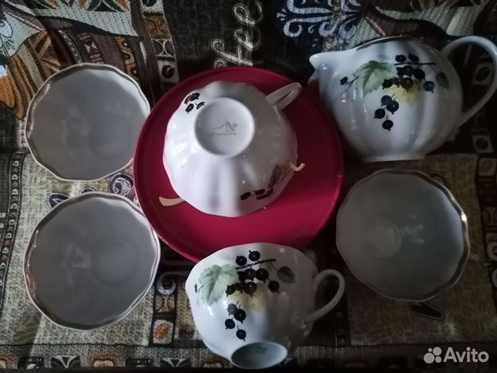 Чайный сервиз фарфор japan, Дулево