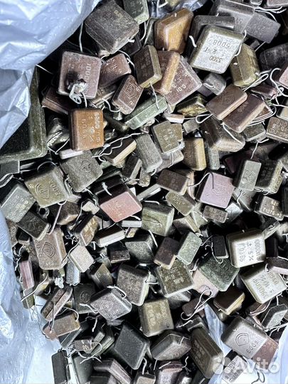 Конденсаторы СССР ксо серебро