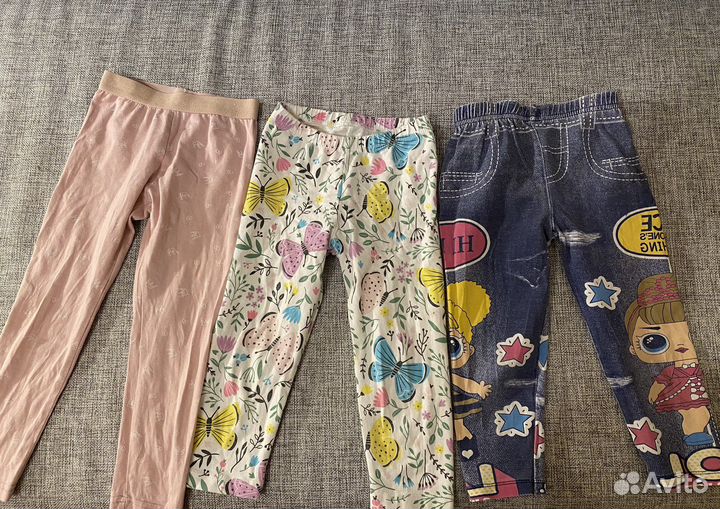 Одежда на девочку 104 см более 25 вещей